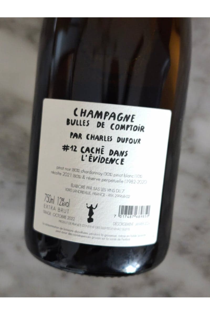 DUFOUR BULLE DE COMPTOIR CHAMPAGNE 0,75cl