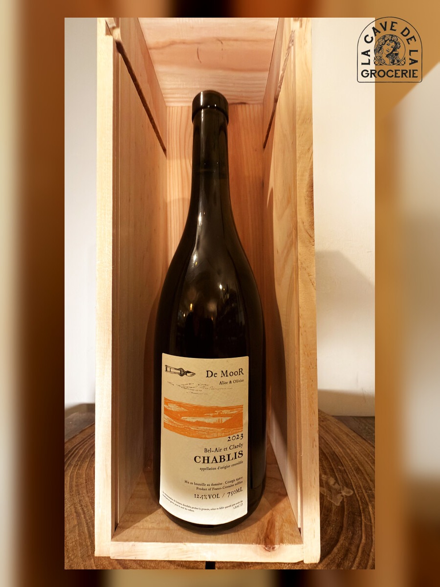 DE MOOR Chablis Bel-Air et Clardy 2023 — Bourgogne 0,75cl