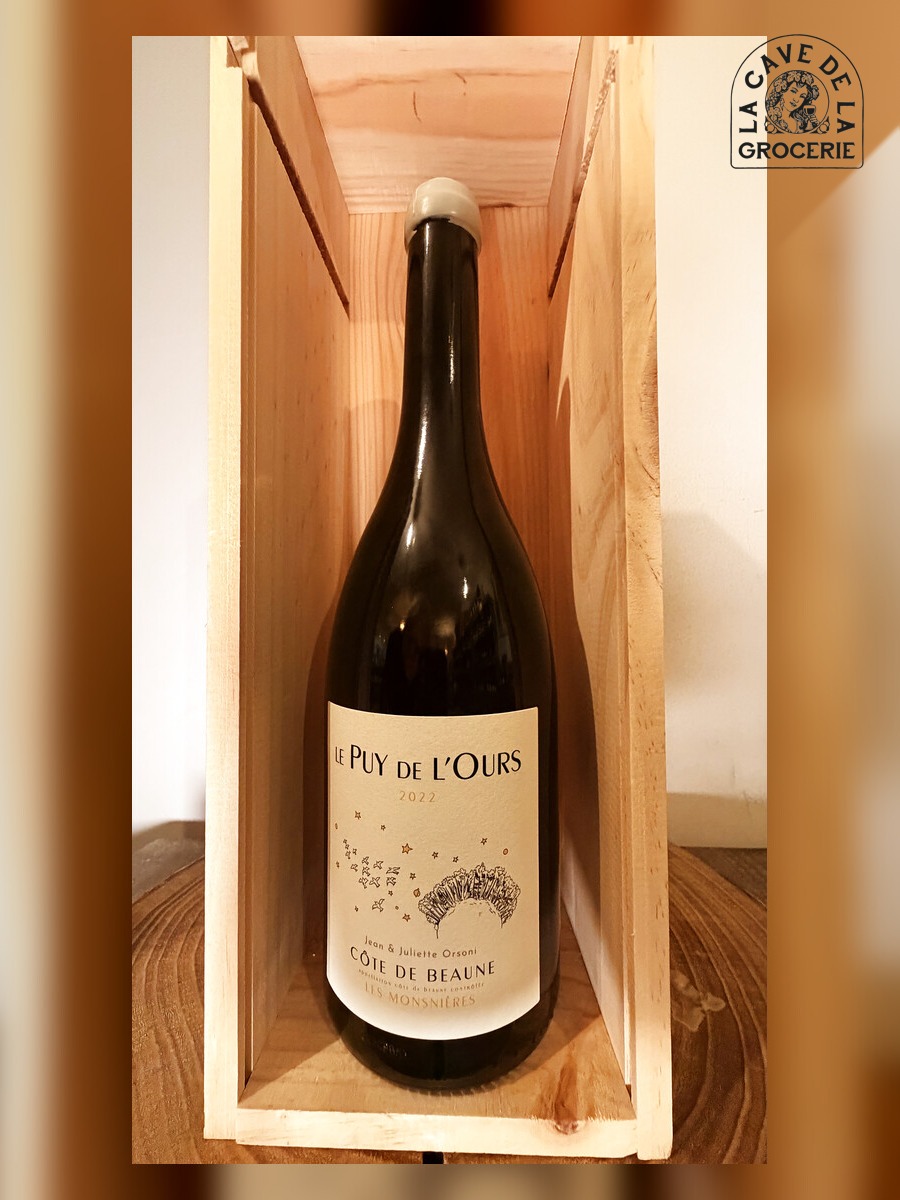 JEAN & JULIETTE ORSONI Le Puy de l'Ours Côte de Beaune Les Monsnières 2022 — Bourgogne 0,75cl