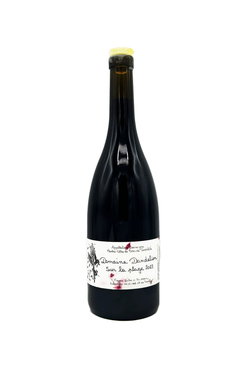 DANDELION SUR LA PLAGE ROUGE 0,75cl